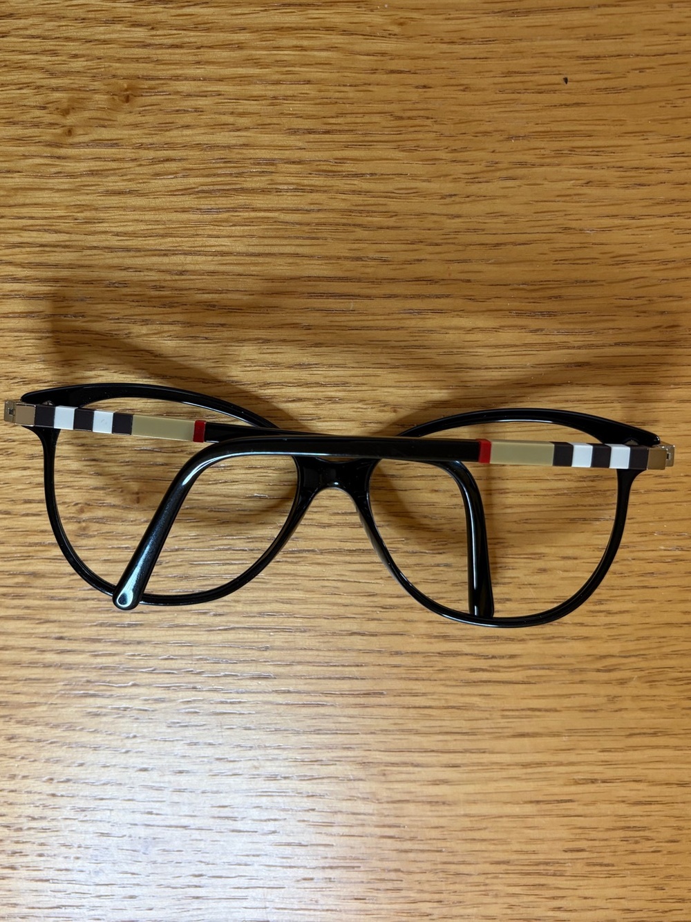 Burberry Frames with Signature Check Temples - Picture 2 of 8